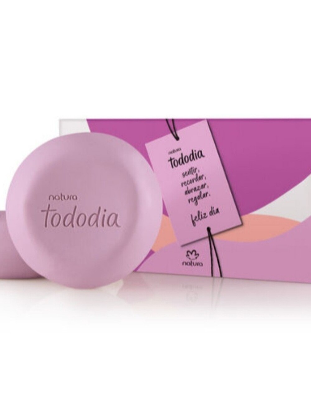 Natura Tododia Vegetable-Based Body Bar Soap Hazelnut & Blackcurrant 5x90gr NIB